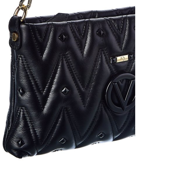 Valentino by Mario Valentino Vanille D Leather Shoulder Bag - Picture 3 of 5